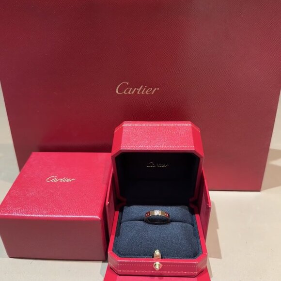 Authentic Cartier ring, rose gold, size: 7 - Picture 6 of 7